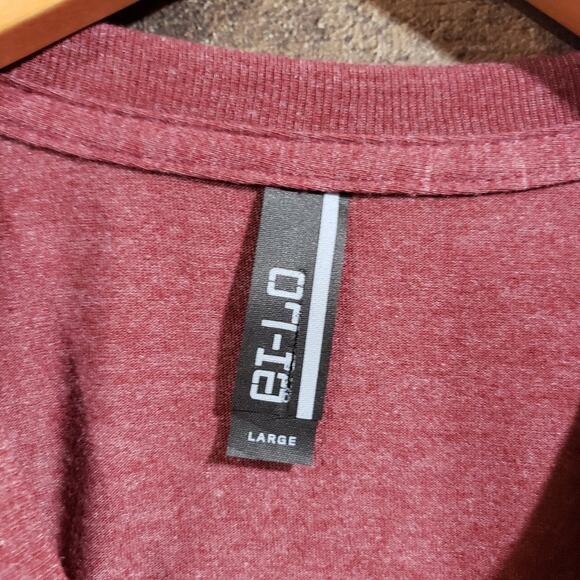 L.A.Pop Art NWT Texas cities written out graphic short sleeve t-shirt men's sz L - Picture 4 of 8